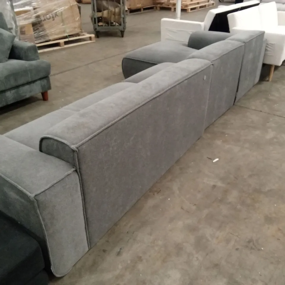 MIUFORM FLEX FELIX 6 SEATER CORNER SOFA - GREY RRP £1259