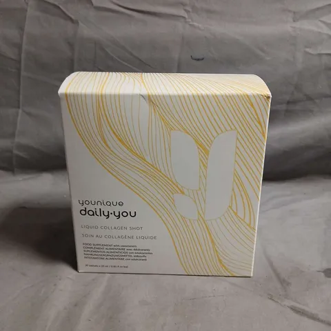 YOUNIQUE DAILY-YOU LIQUID COLLAGEN SHOT β BOXED - COLLECTION ONLY