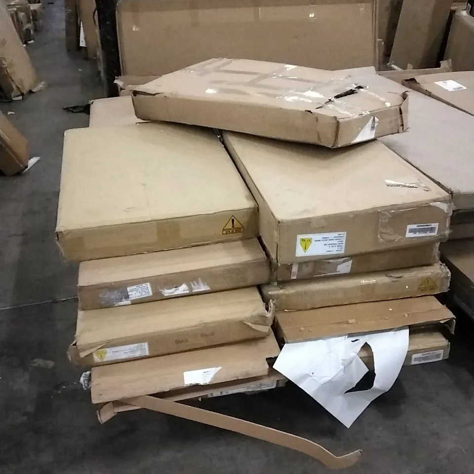 PALLET OF ASSORTED BOXED FLATPACK FURNITURE PARTS
