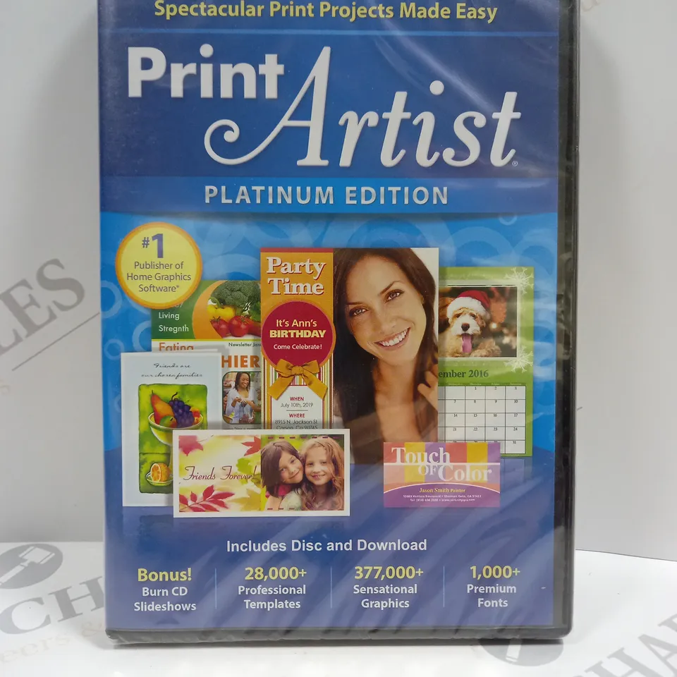 SEALED PRINT ARTIST PLATINUM EDITION 