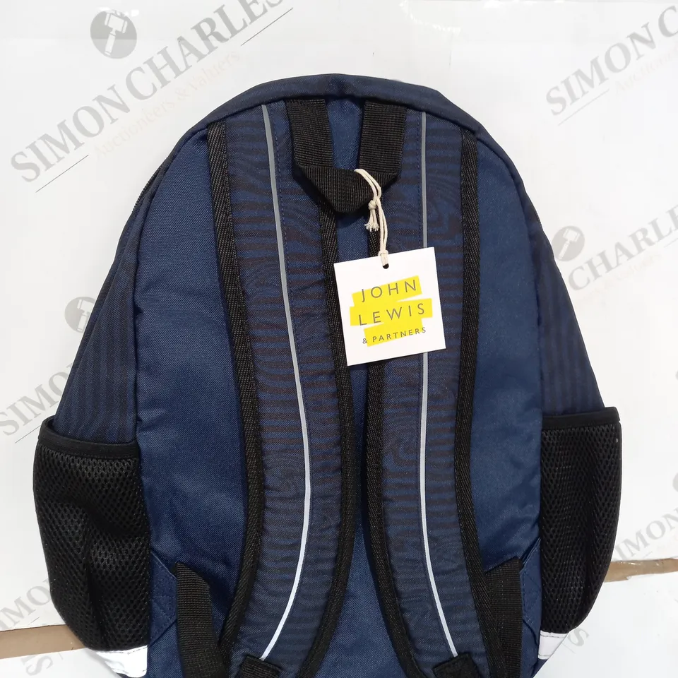 SLEEP SKATE REPEAT BACKPACK NAVY BLUE & BLACK