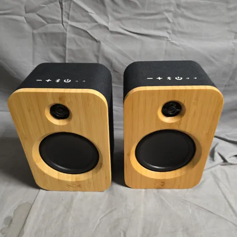 MARLEY GET TOGETHER DUO WIRELESS PORTABLE SPEAKERS – PAIR