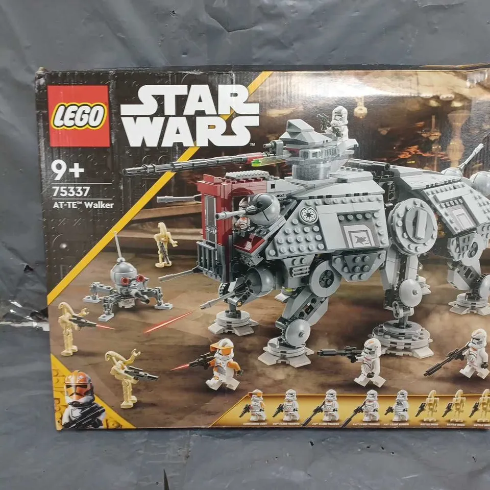 BOXED LEGO STAR WARS 75337 AT-TE WALKER  RRP £124.99