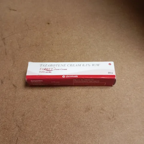 TAZAROTENE CREAM 0.1% W/W – GLENMARK, 20 G