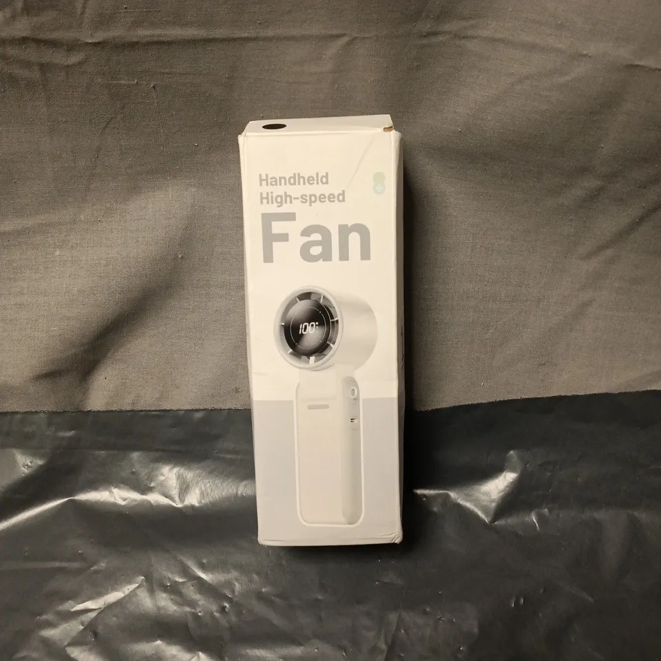 HANDHELD HIGH-SPEED FAN – PORTABLE PERSONAL FAN (BOXED)