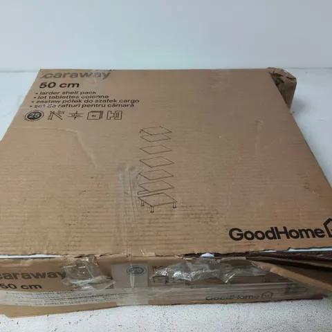 GOODHOME CARAWAY 50 CM SHELVING UNIT – BOXED 