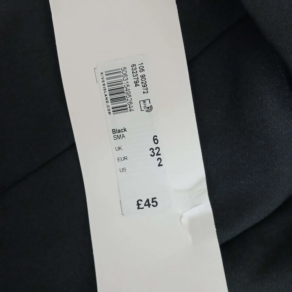 RIVER ISLAND BLACK SKIRT SIZE UK 6