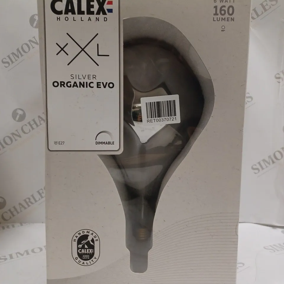 CALEX LED XXL ORGANIC EVO SILVER LAMP