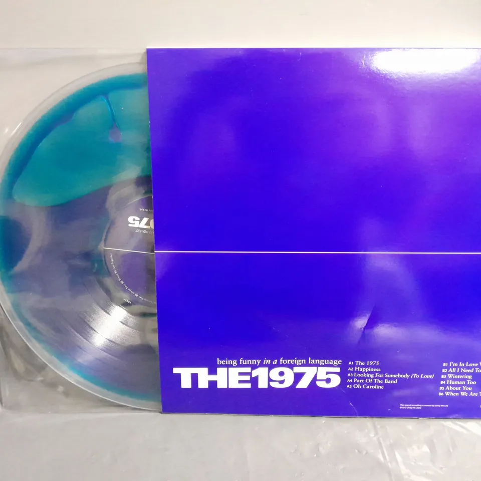 THE 1975 BEING FUNNY IN A FOREIGN LANGUAGE VINYL 