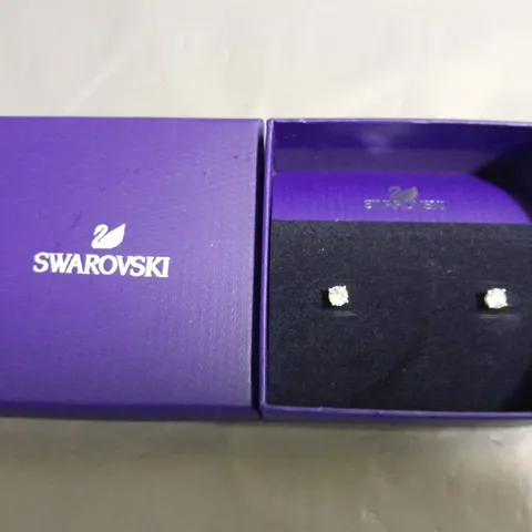 BOXED PAIR OF SWAROVSKI EARRINGS