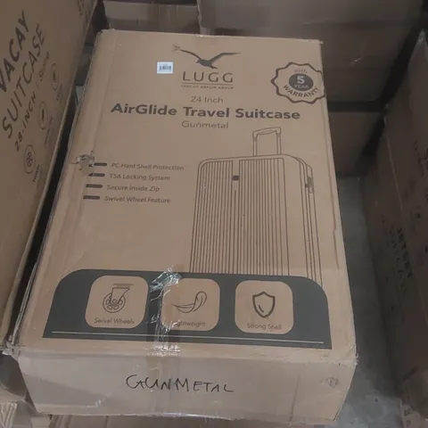 BOXED LUGG TRAVEL SUITCASE