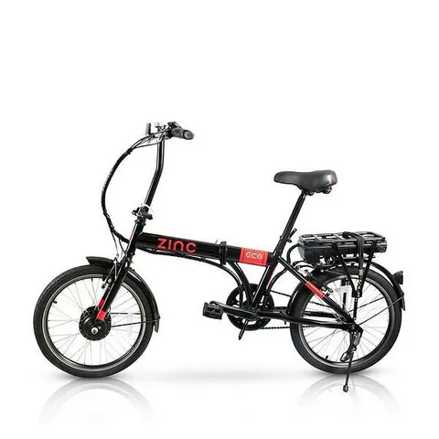 ZINC 20-INCH WHEEL SIZE FOLDING ELECTRIC BIKE - COLLECTION ONLY