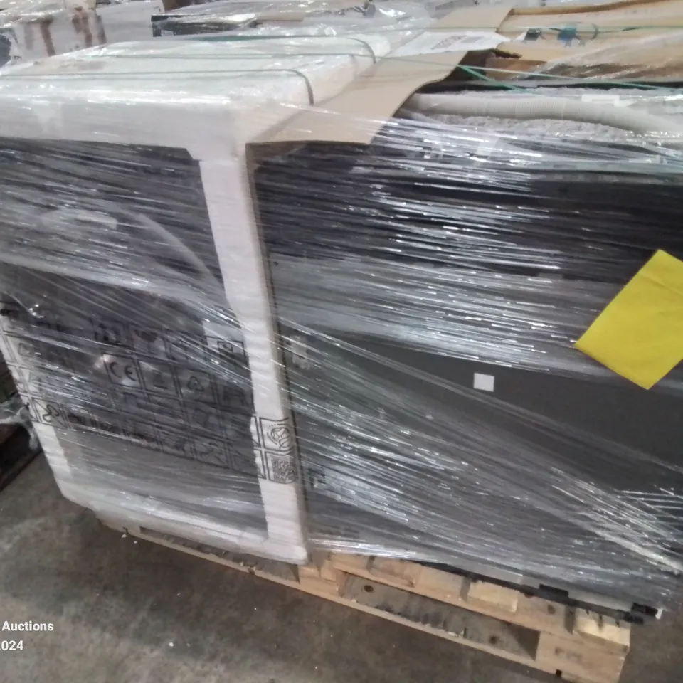 PALLET OF APPROXIMATELY 4 UNPROCESSED RAW RETURN WHITE GOODS TO INCLUDE;