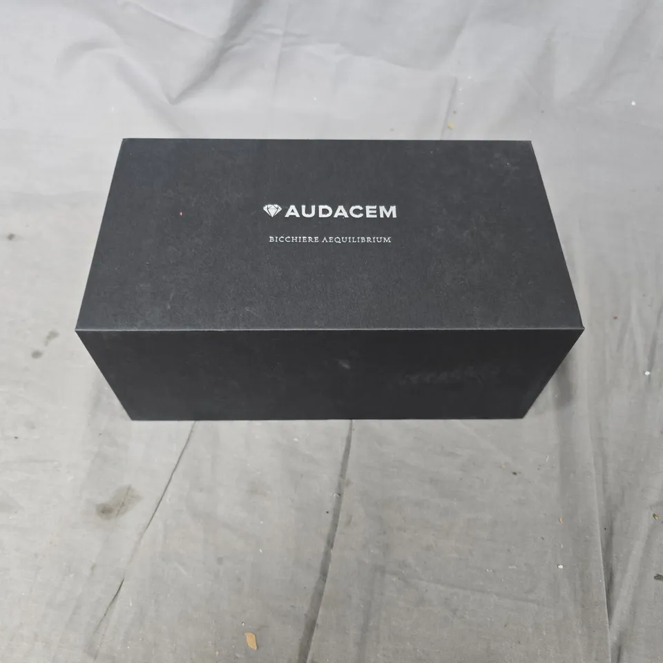 AUDACEM BICCHIERE EQUILIBRIUM GLASSES – SET OF 2 IN PRESENTATION BOX