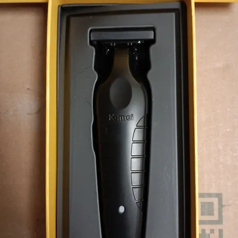 KEMEI HAIR TRIMMER – BLACK, BOXED IN ORIGINAL YELLOW BOX