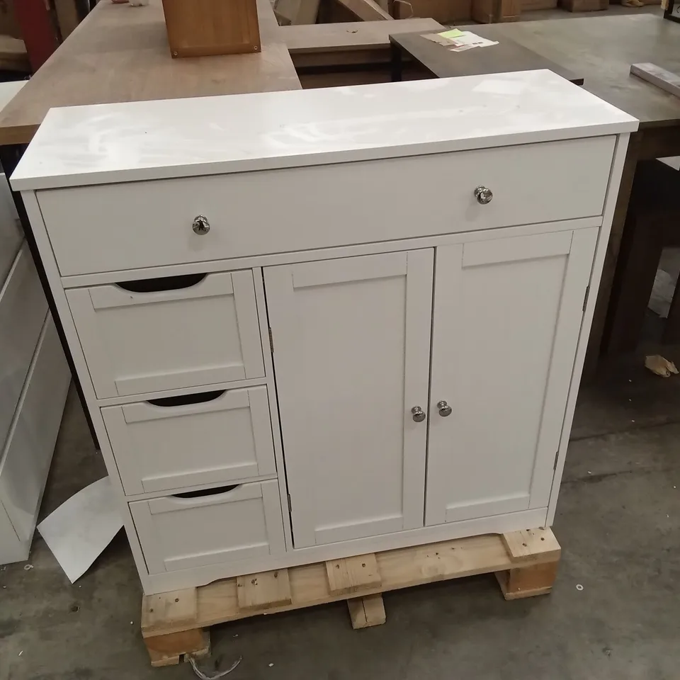 RHONWEN CABINET WITH DRAWERS AND ADJUSTABLE SHELVES 