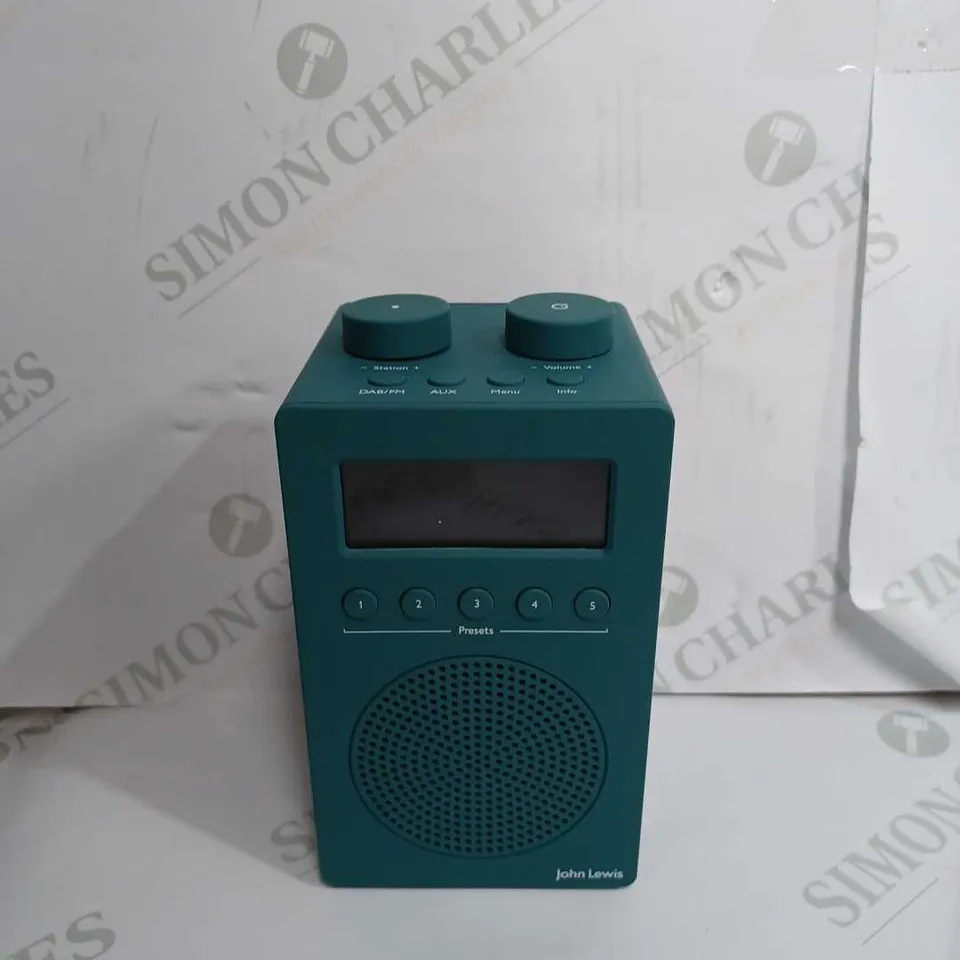 JOHN LEWIS SOLO DAB+/FM DIGITAL RADIO