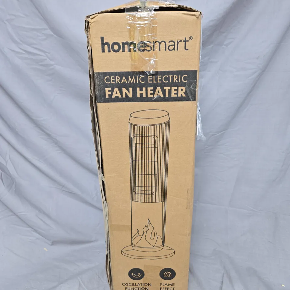 BOXED HOMESMART CERAMIC ELECTRIC FAN HEATER