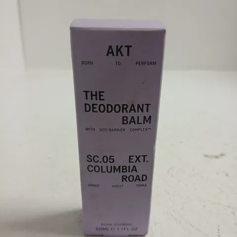 AKT THE DEODORANT BALM – AMBER VIOLET TONKA FRAGRANCE, 50ML