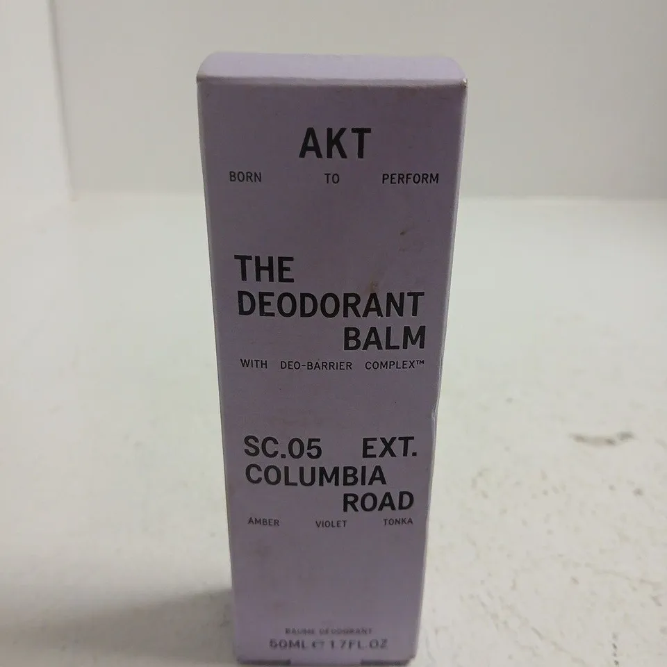 AKT THE DEODORANT BALM – AMBER VIOLET TONKA FRAGRANCE, 50ML