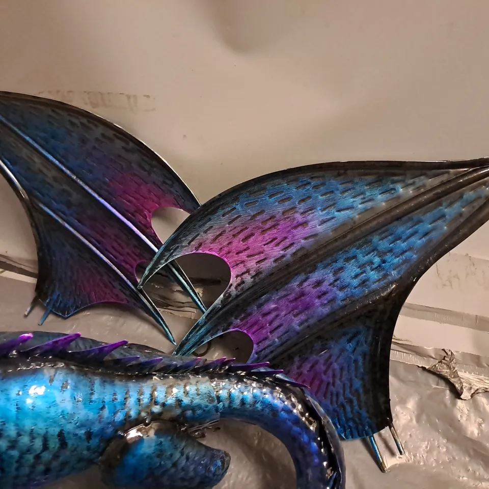 SAPHIRA THE DRAGON METAL ORNAMENT