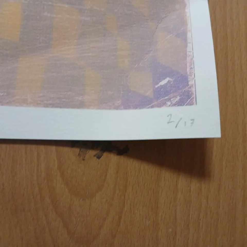 ROB HALHEAD 'PATHWAYS SIGNED PRINT NUMBERED (2/17)