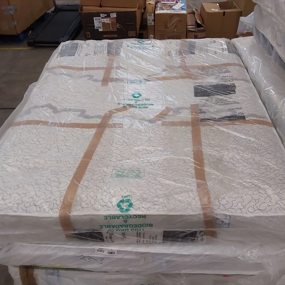 QUALITY BAGGED 5FT KING SIZED EKRAM OPEN COIL MATTRESS 