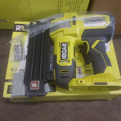 BOXED RYOBI R18GN18-0 18V ONE+ CORDLESS 18 GAUGE NAILER