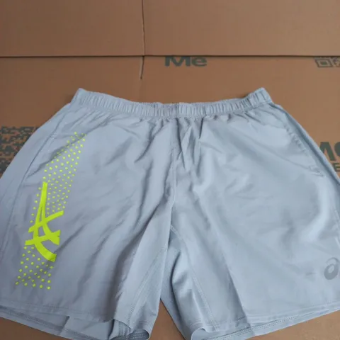 ASICS ICON 7IN SHORT RUNNING SHORTS – PIEDMONT GREY, MEN’S UK L