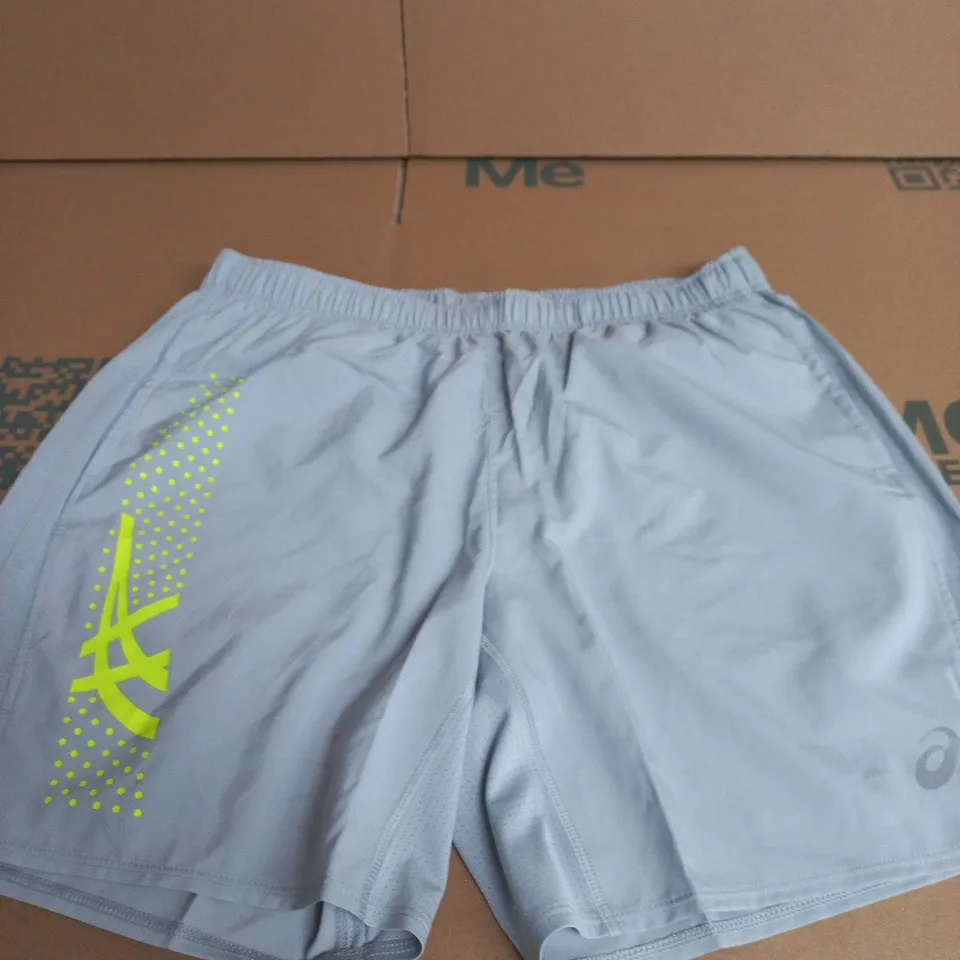 ASICS ICON 7IN SHORT RUNNING SHORTS – PIEDMONT GREY, MEN’S UK L