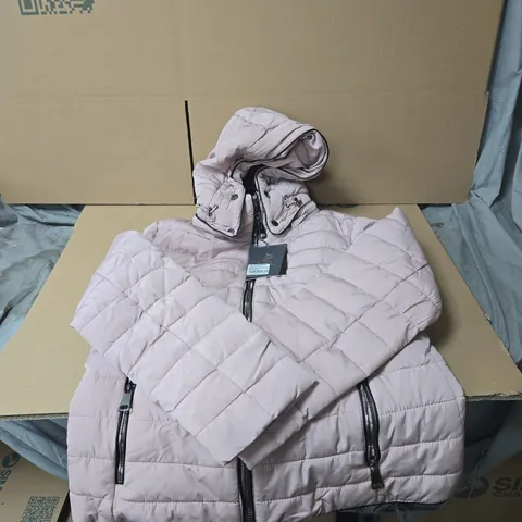 V 1969 ITALIA ROSA HOODED COAT XXL