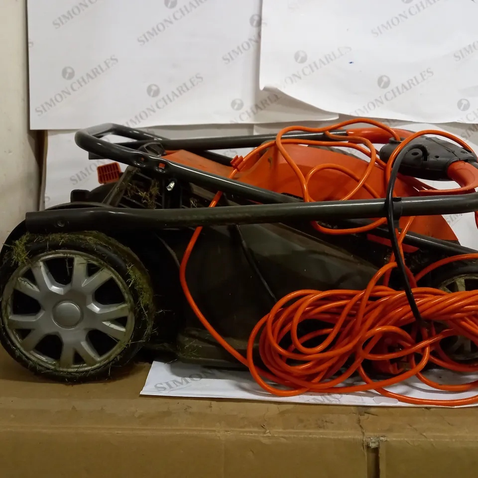 FLYMO SPEEDI-MO 360C ELECTRIC WHEELED LAWNMOWER