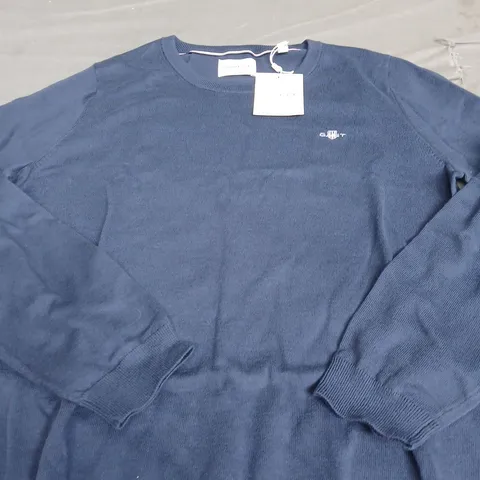 GANT C NECK JUMPER - SIZE L