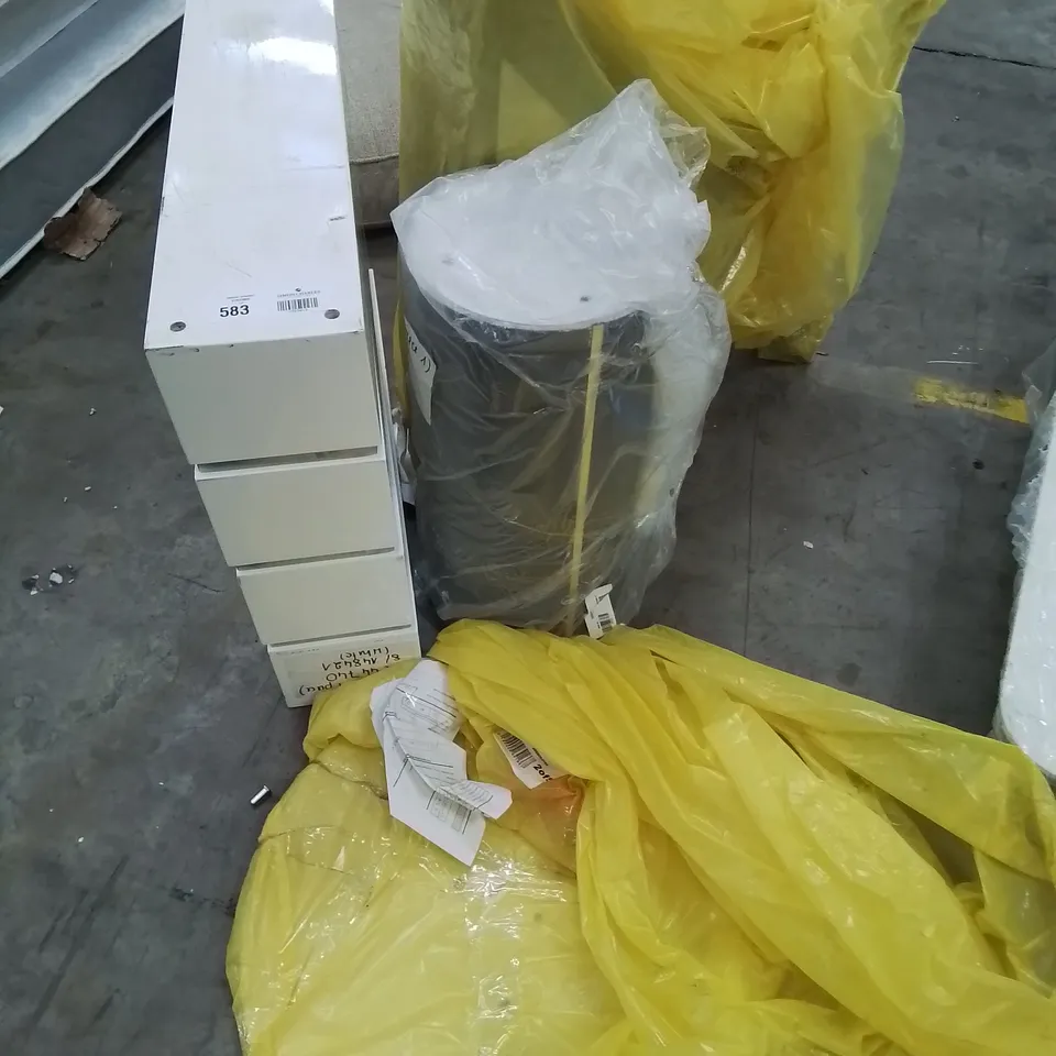 FOUR ASSORTED TABLE BASES & PEDESTALS 