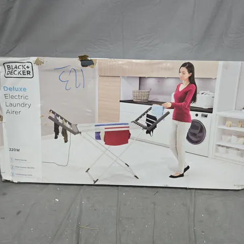BLACK AND DECKER DELUXE ELECTRIC LAUNDRY AIRER - COLLECTION ONLY