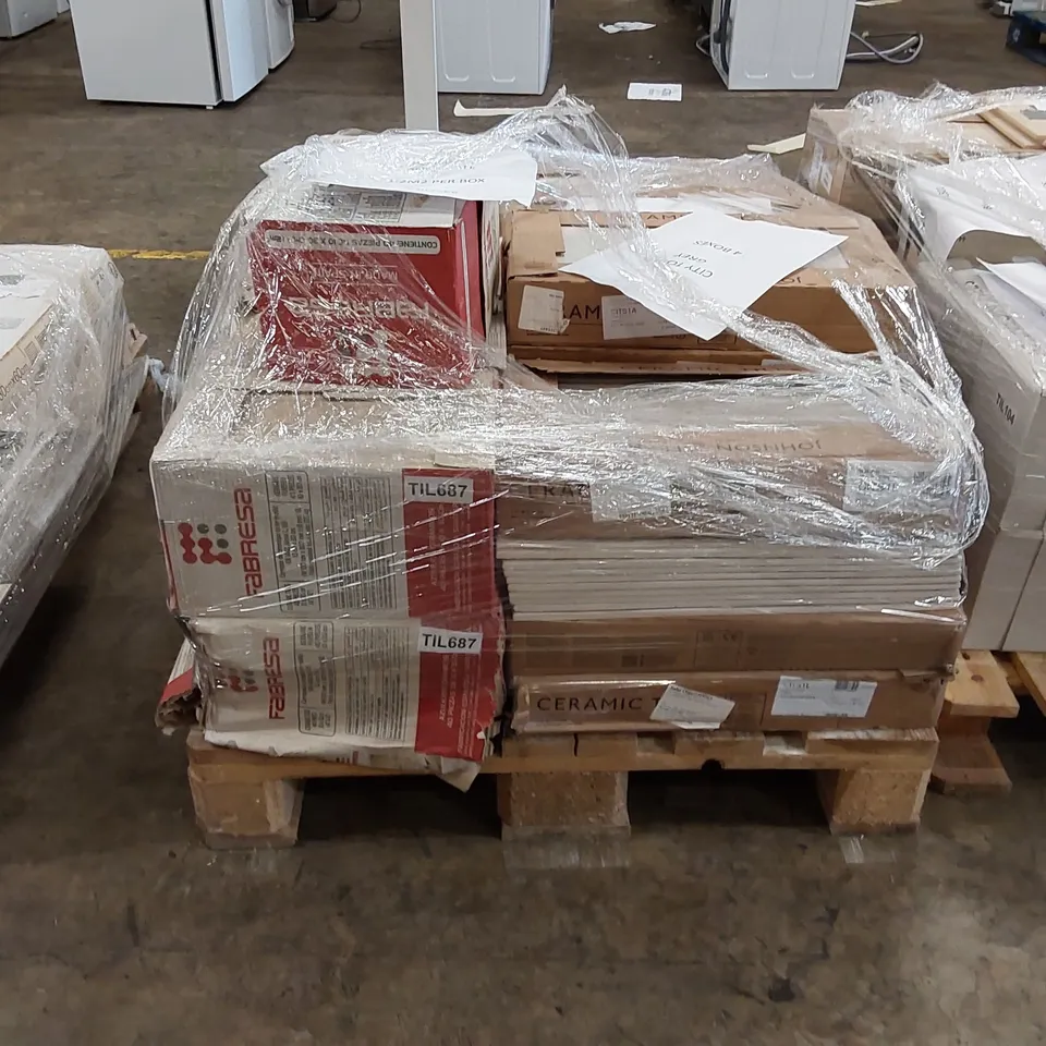 PALLET OF ASSORTED TILES TO INCLUDE;