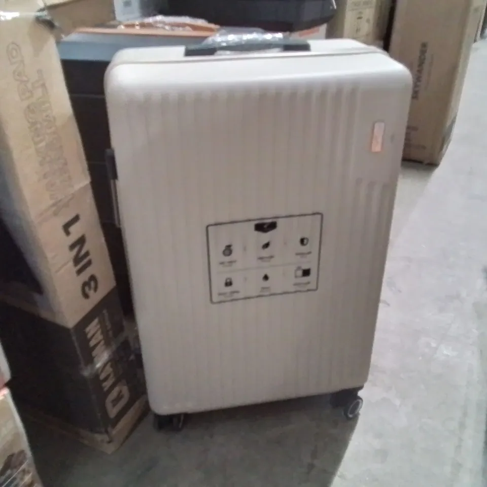 LARGE SUITCASE BAIGE