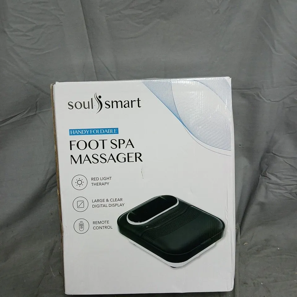 SOULSMART FOOT SPA MASSAGER – HANDY FOLDABLE, BOXED