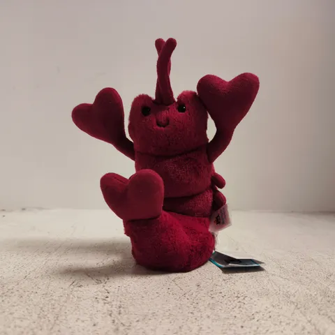 JELLYCAT - I AM LOVE-ME LOBSTER SOFT PLUSH TOY