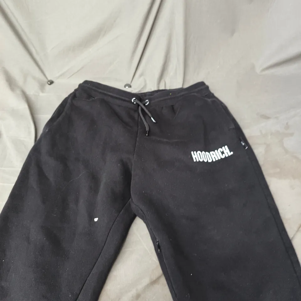 HOODRICH MENS JOGGERS BLACK SIZE L
