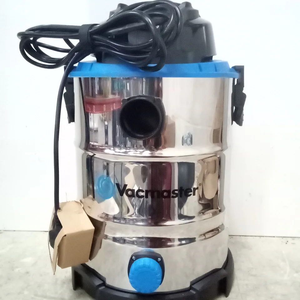BOXED VACMASTER WET/DRY VACUUM CLEANER 