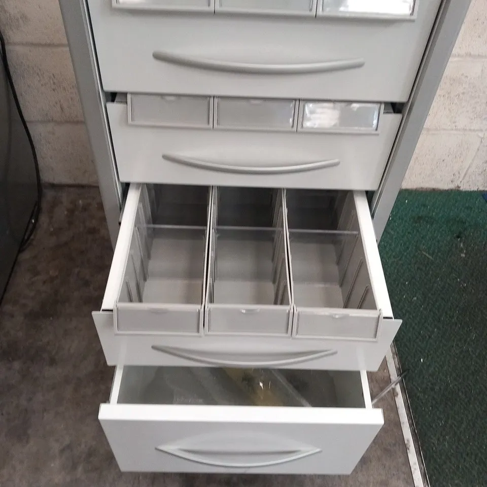 AGILE MEDICAL 4 DRAWER MOBILE UNIT