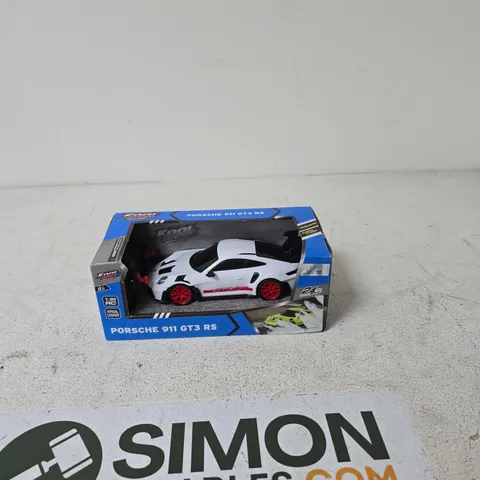 PORSCHE 911 GT3 RS MODEL CAR – BOXED