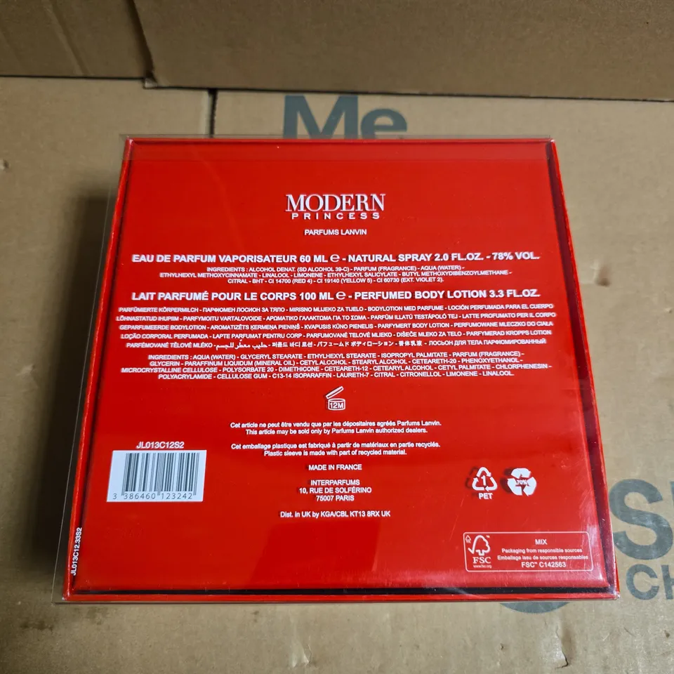 LANVIN MODERN PRINCESS EAU DE PARFUM 60 ML GIFT SET 