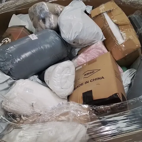 TWO LARGE BOXES OF ASSORTED BAGGED AND LOOSE SUPPORT PILLOWS ETC.