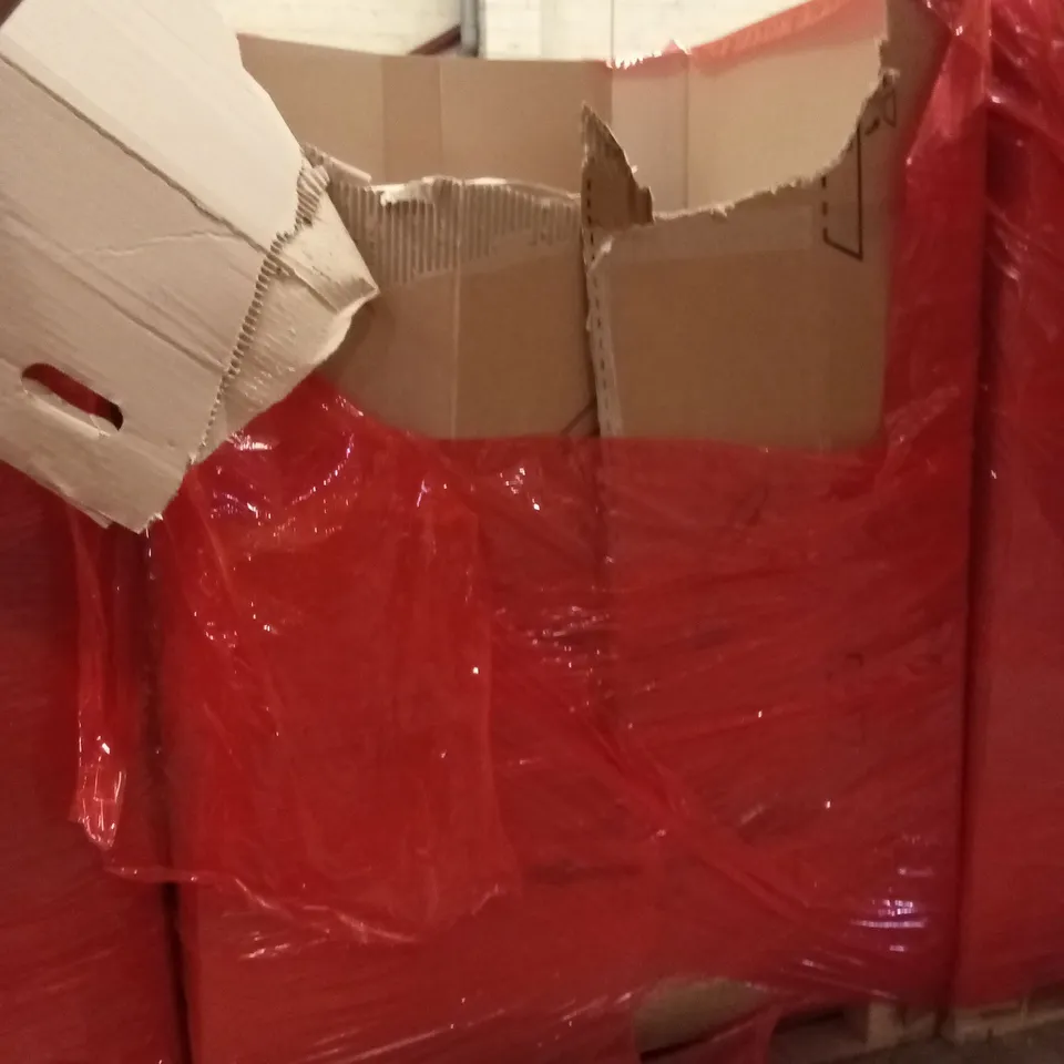 PALLET OF ASSORTED HOUSEHOLD GOODS AND PRODUCTS TO INCLUDE; BEDDING SET, PICTURE FRAME,PET PLAYPEN