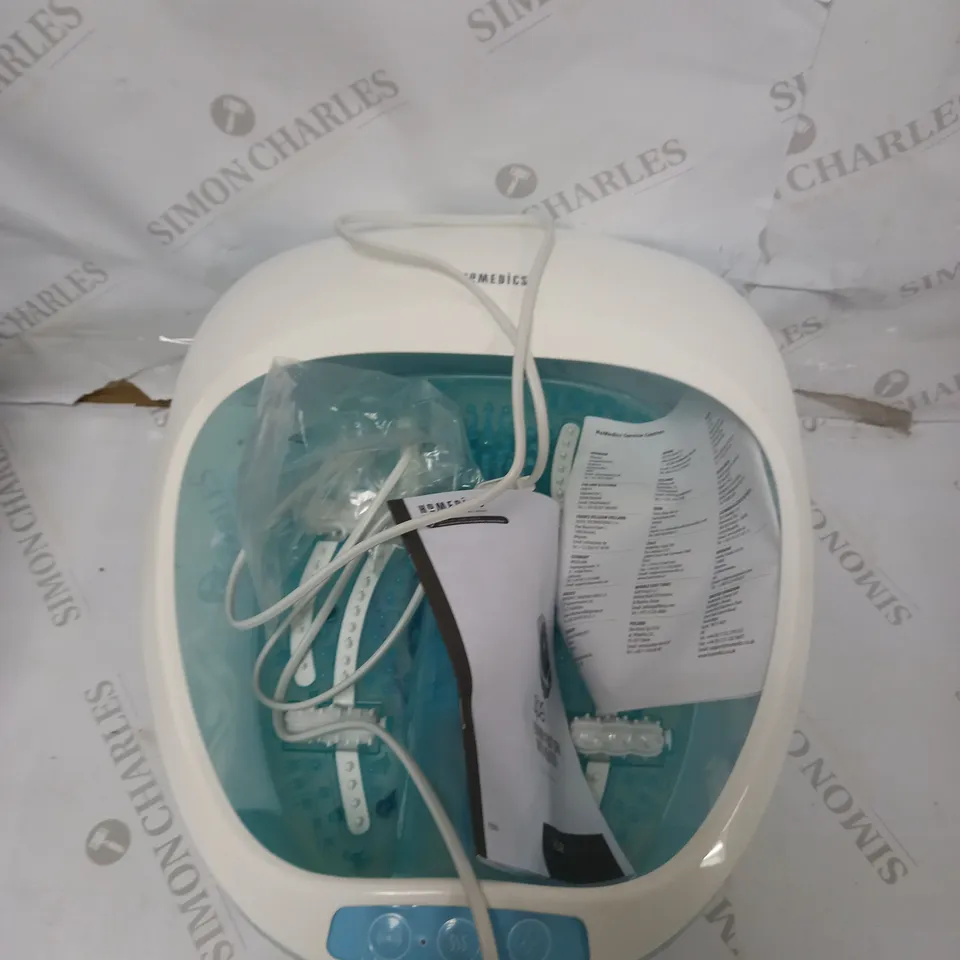 BOXED HOMEDICS SPA LUXURY FOOT SPA WITH HEATER FS-250-EU