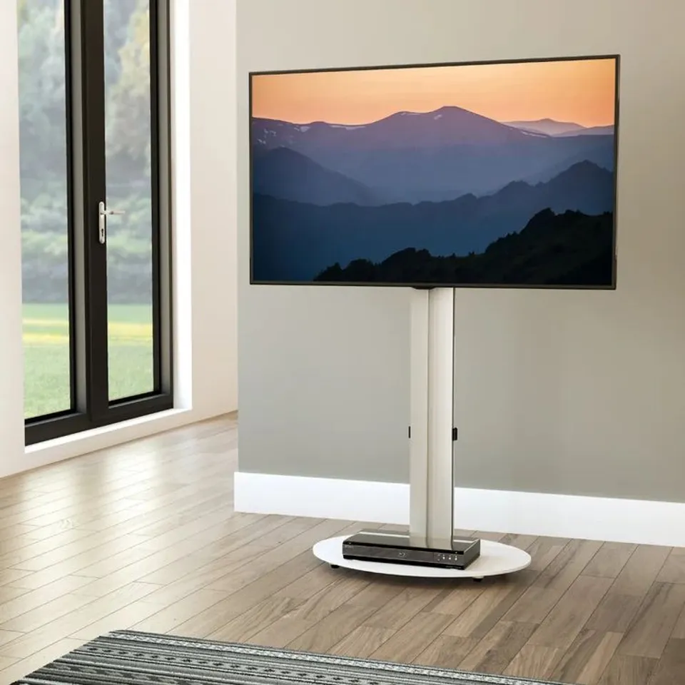 BOXED CASTANER TV STAND FOR TVS UP TO 55" (1 BOX)