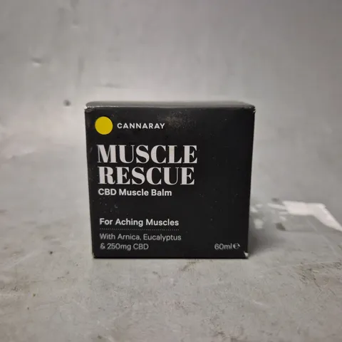 SEALED CANNARAY MUSCLE RESCUE CBD MUSCLE BALM