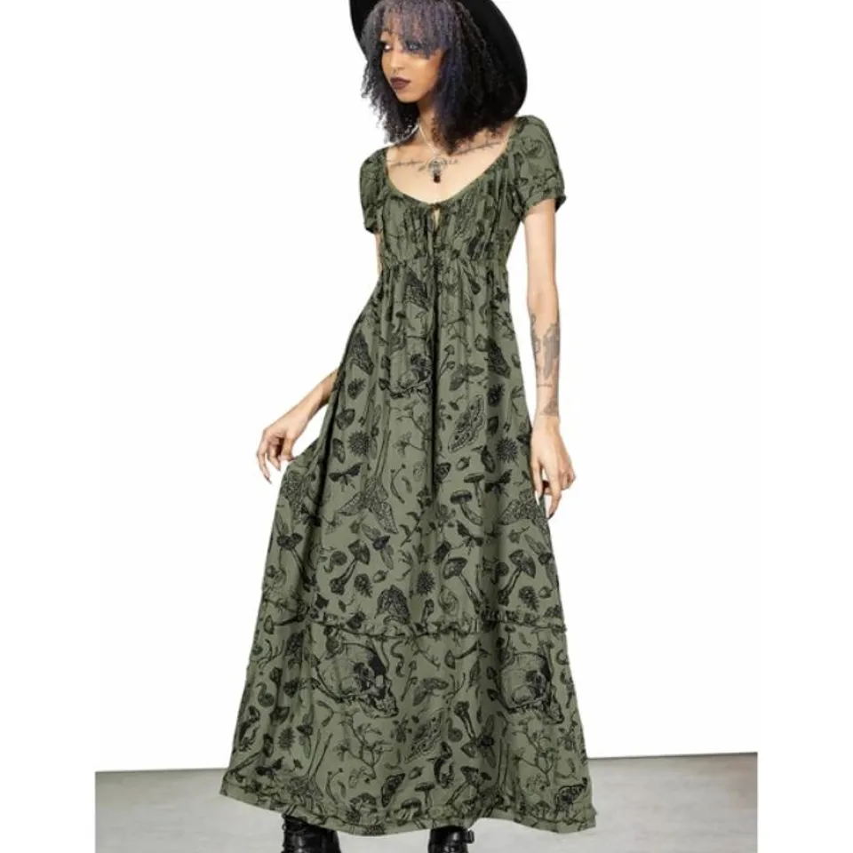 THREE BRAND NEW KILLSTAR - FORESTINE - GREEN WOMEN'S DRESS 
